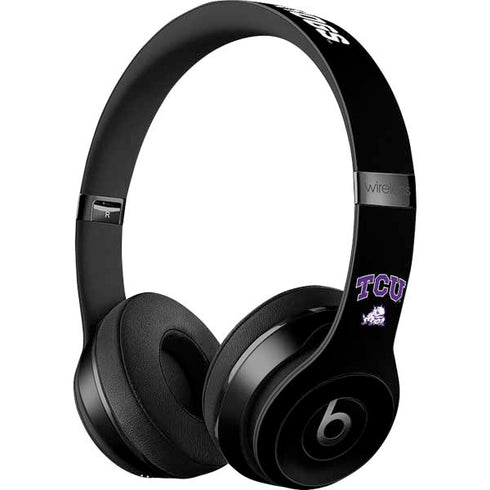 TCU Horned Frogs Logo Beats Solo 3 Wireless Skin